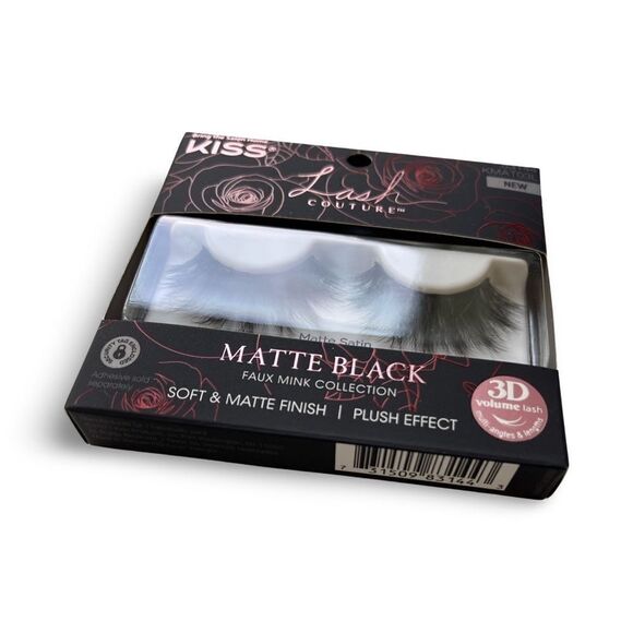 Kiss LASH COUTURE MATTE BLACK Two Sets NIB - Picture 6 of 7